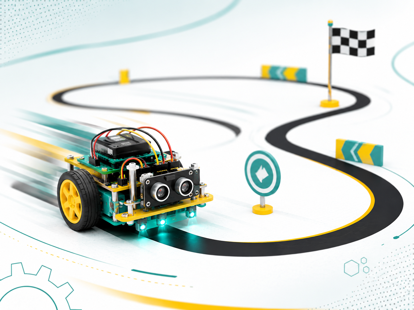 Robot dò line cơ bản