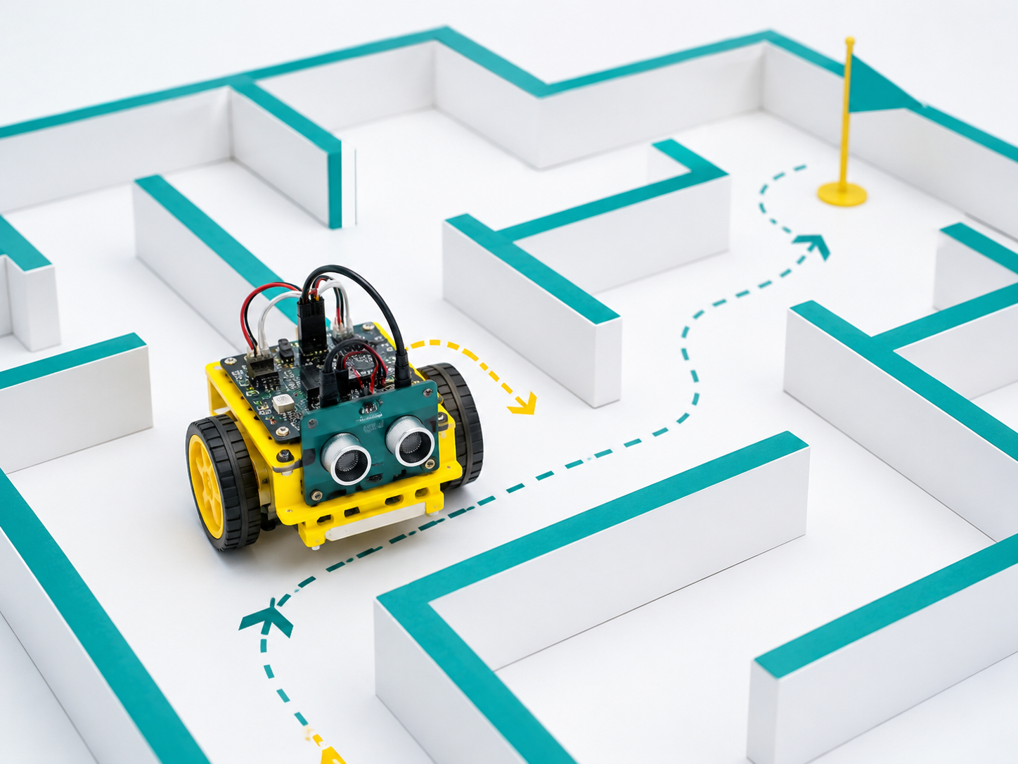 Robot đua line nâng cao